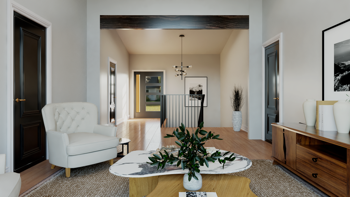 Q7475-A Hillside House, 3 Beds, 3.5 Baths | Plan 2534 Family Room 2