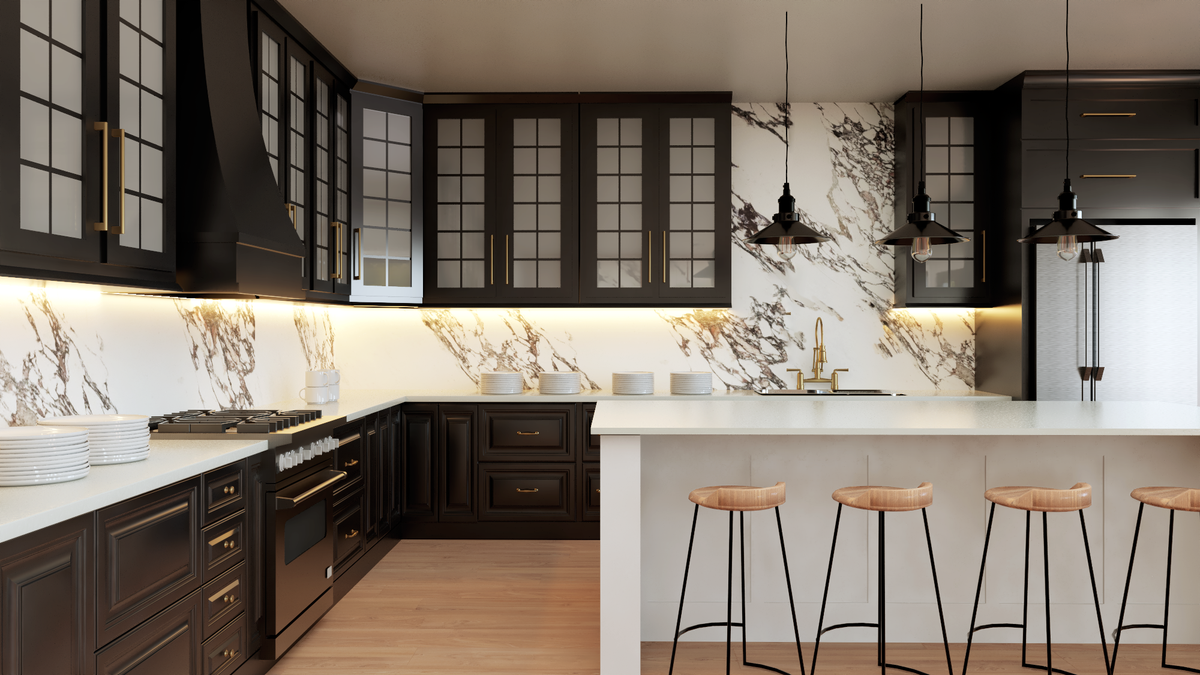 Q7475-A Hillside House, 3 Beds, 3.5 Baths | Plan 2534 Kitchen