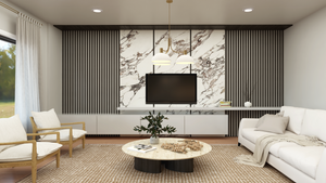 Q7475-A Hillside House, 3 Beds, 3.5 Baths | Plan 2534 Living