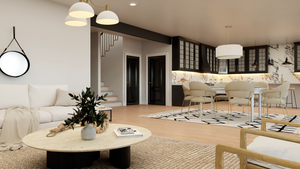 Q7475-A Hillside House, 3 Beds, 3.5 Baths | Plan 2534 Living 3