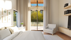 Q7475-A Hillside House, 3 Beds, 3.5 Baths | Plan 2534 Master Bedroom 2