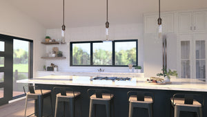 Q7987-A Contemporary House Kitchen, 1 to 3 Bedrooms, 2 to 3 Bathrooms | Plan 25346 