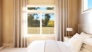 Q8052-A Contemporary Mountain House Bedroom 2, 3 Bedrooms, 2 Bathrooms | 25412 House 