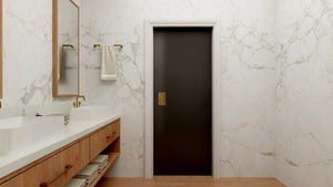 Q7568-A Barndominium House Master Bathroom, 3 Bedrooms, 2 Bathrooms | Plan 25421 