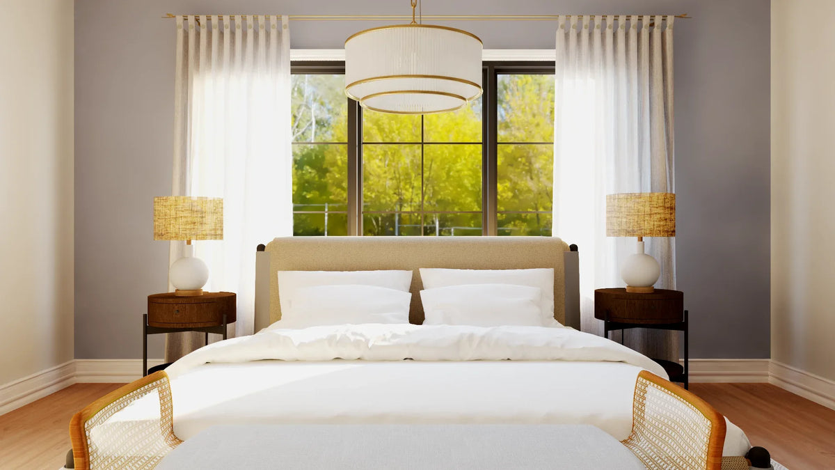 Q7568-A Barndominium House Master Bedroom, 3 Bedrooms, 2 Bathrooms | Plan 25421 