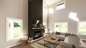 Q7785-A Barndominium House Living, 2 Bedrooms, 2.5 Bathrooms | Plan 25424
