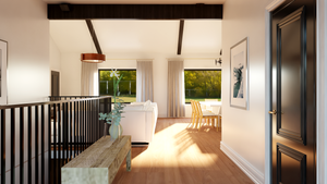 Q7985-A Modern Farmhouse Entry, 3 Bedrooms, 3.5 Bathrooms | Plan 25451 
