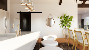 Q7985-A Modern Farmhouse Kitchen, 3 Bedrooms, 3.5 Bathrooms | Plan 25451 