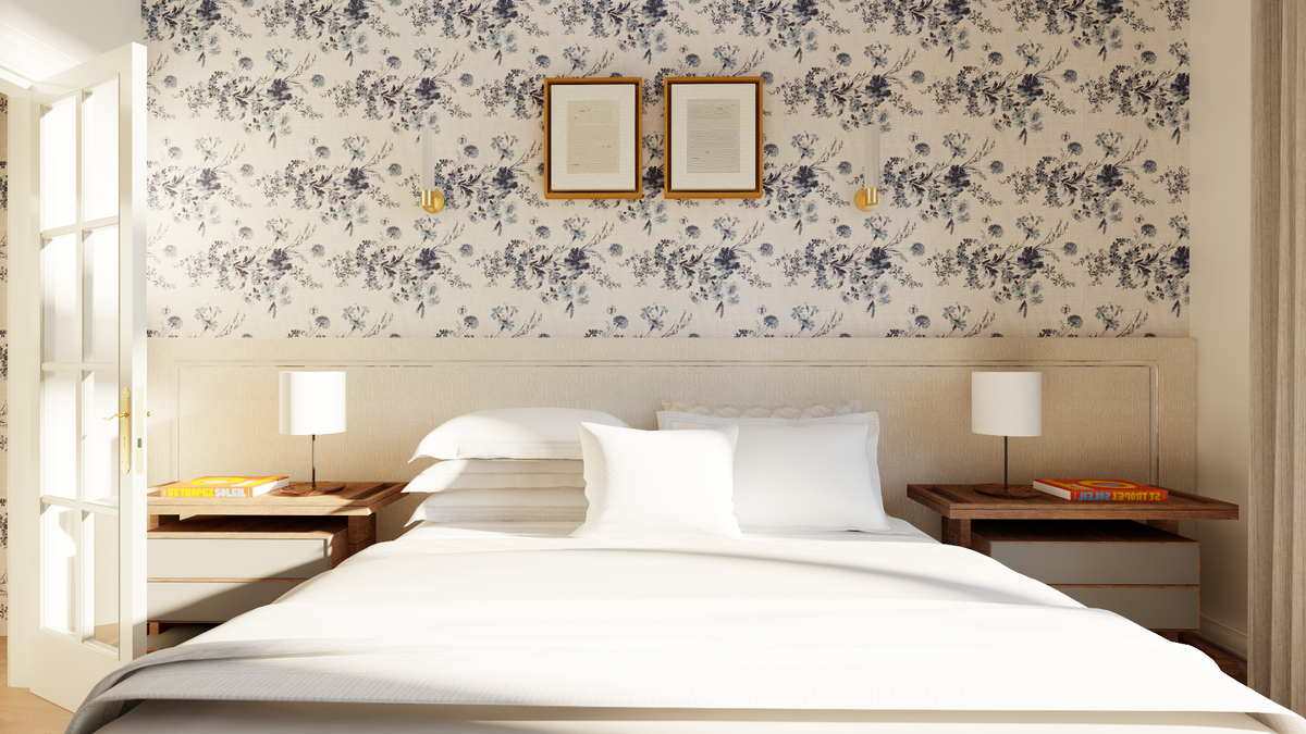 Q7988-A Contemporary House Bedroom 3, 3 Bedrooms, 3.5 Bathrooms | Plan 25455 