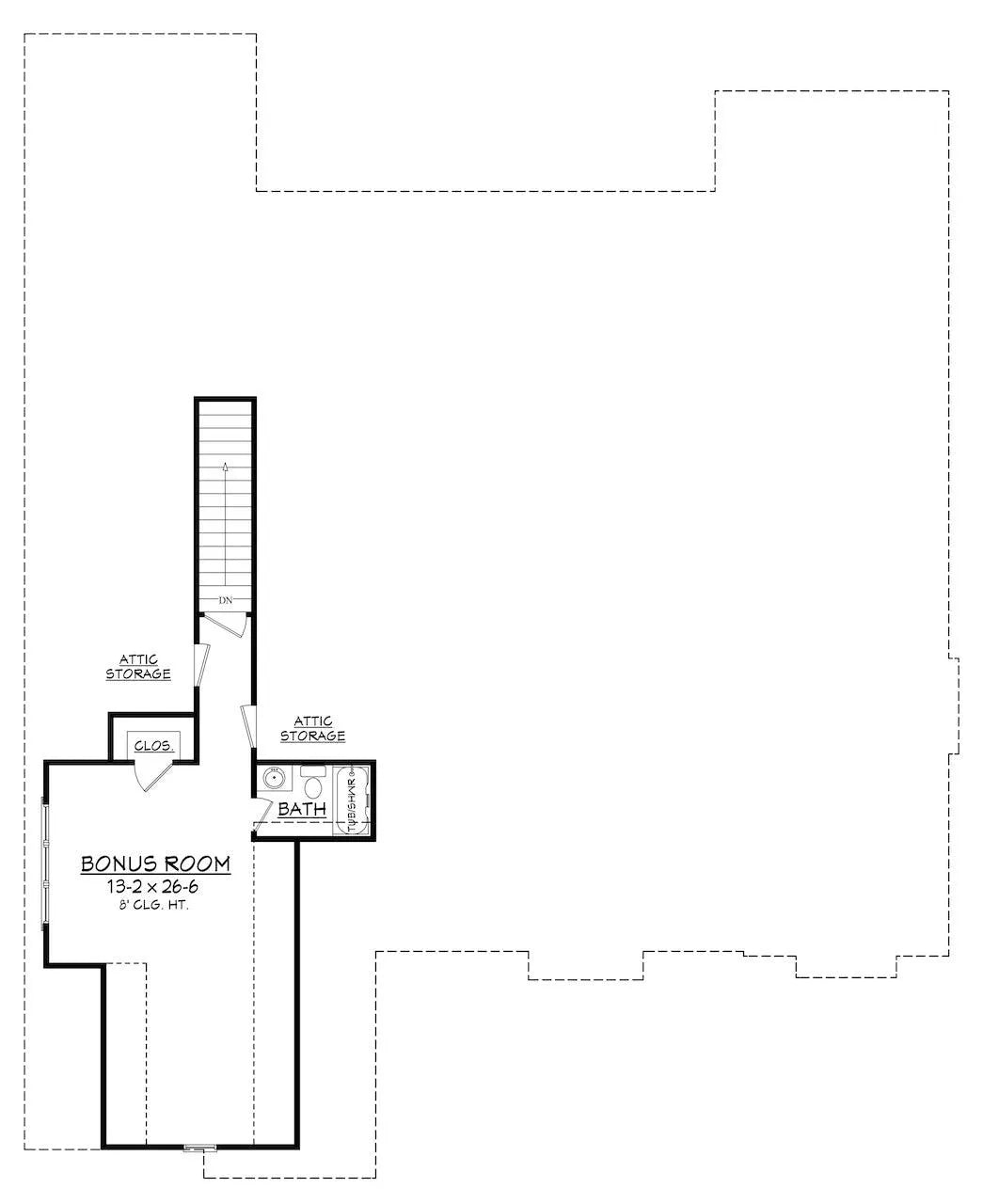 Keystone House Plan - Archival Designs House Plans, floor plan