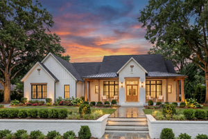 H7867-A Modern Farmhouse, 4 Bedrooms, 3.5 Bathrooms | Havenbrook Exterior-3