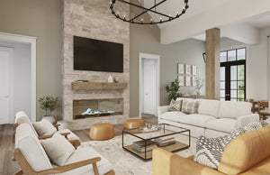 H7867-A Modern Farmhouse Great Room, 4 Bedrooms, 3.5 Bathrooms | Havenbrook 