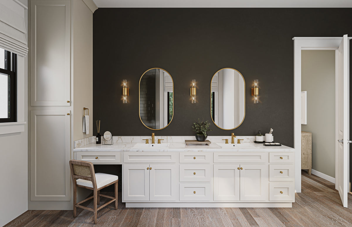 H7867-A Modern Farmhouse Master Bathroom Vanity, 4 Bedrooms, 3.5 Bathrooms | Havenbrook 