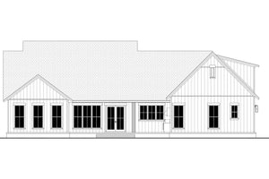 H7867-A Modern Farmhouse Rear CAD, 4 Bedrooms, 3.5 Bathrooms | Havenbrook 