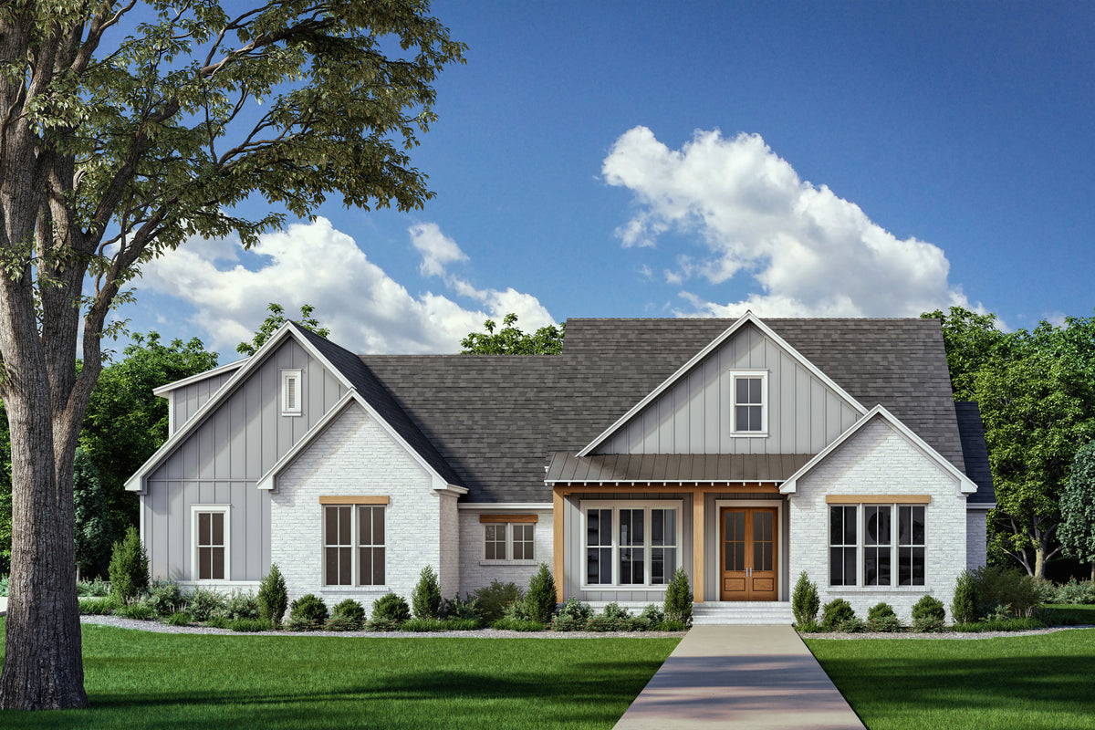 Spacious 4-Bedroom 2,615 sq ft Home Plan with Versatile Bonus Room