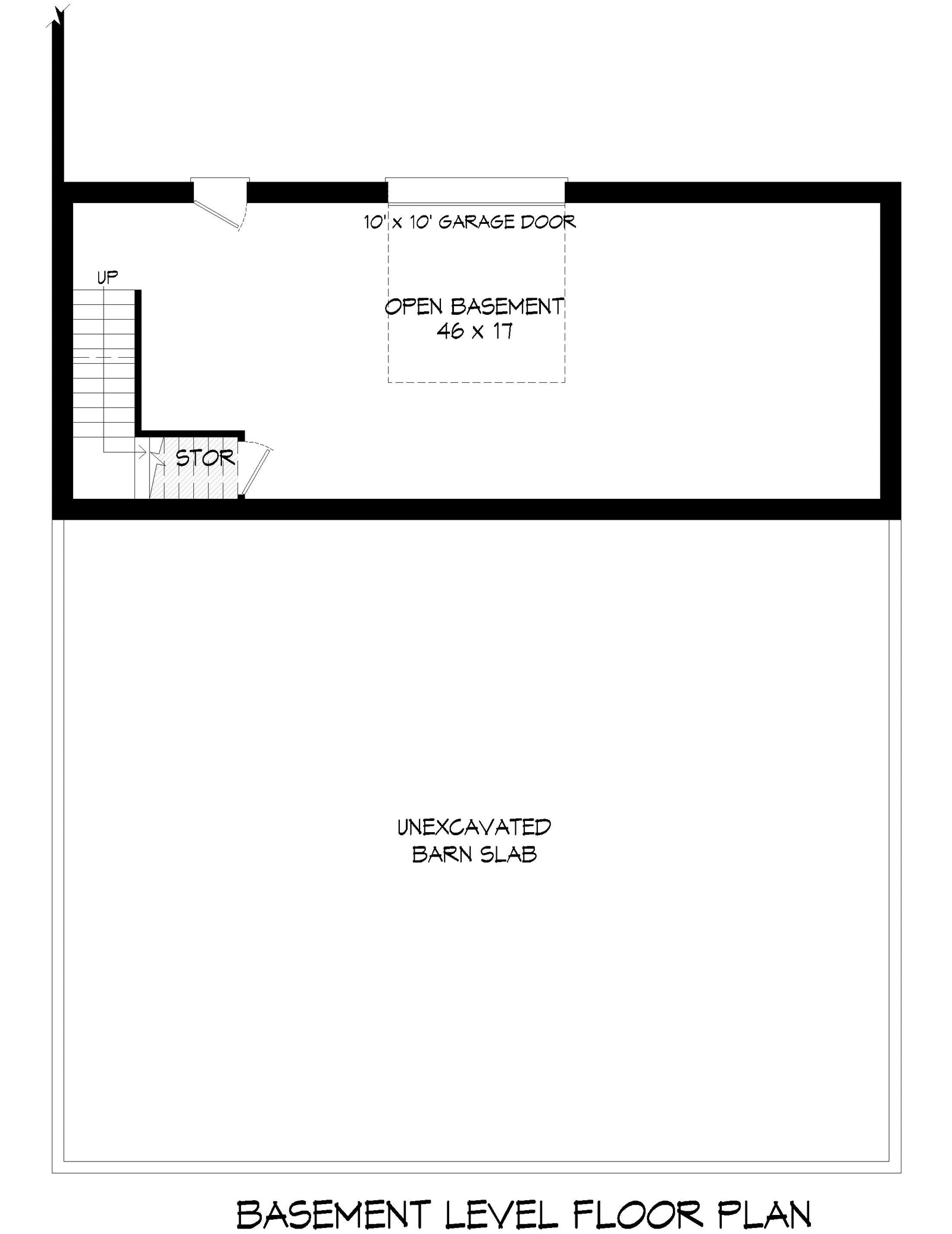 L7490-A Barn Shed with Garage and Storage | 6,524 Sq Ft | Shiloh Oaks Barn House Plan Exterior-1