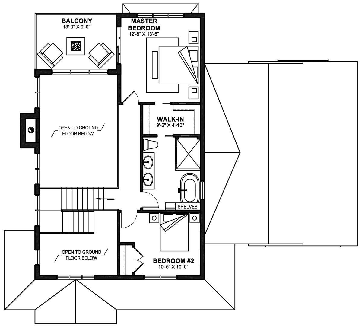 Rocheleau House Upper Floor Plan