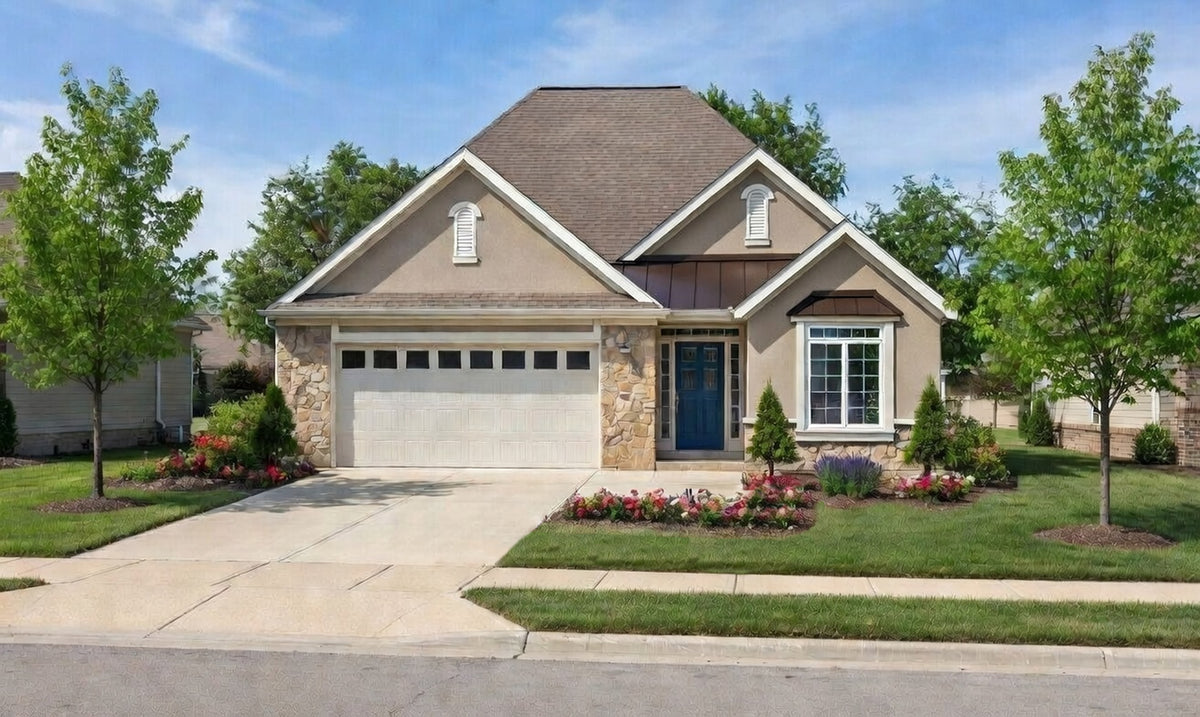 AB8078-A French Country House, 1 to 2 Bedrooms, 2 Bathrooms | Akers House Plan Exterior