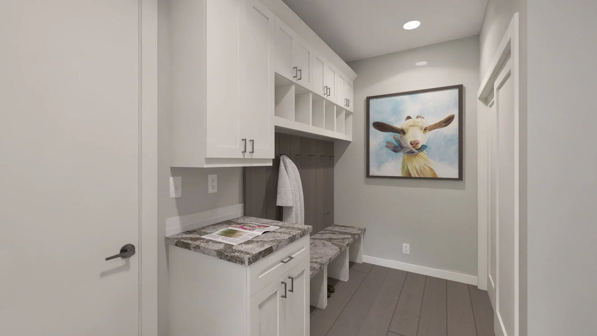W7606-A Modern Ranch House, 2 Bedrooms, 2.5 Bathrooms | USA-2725-MOD 