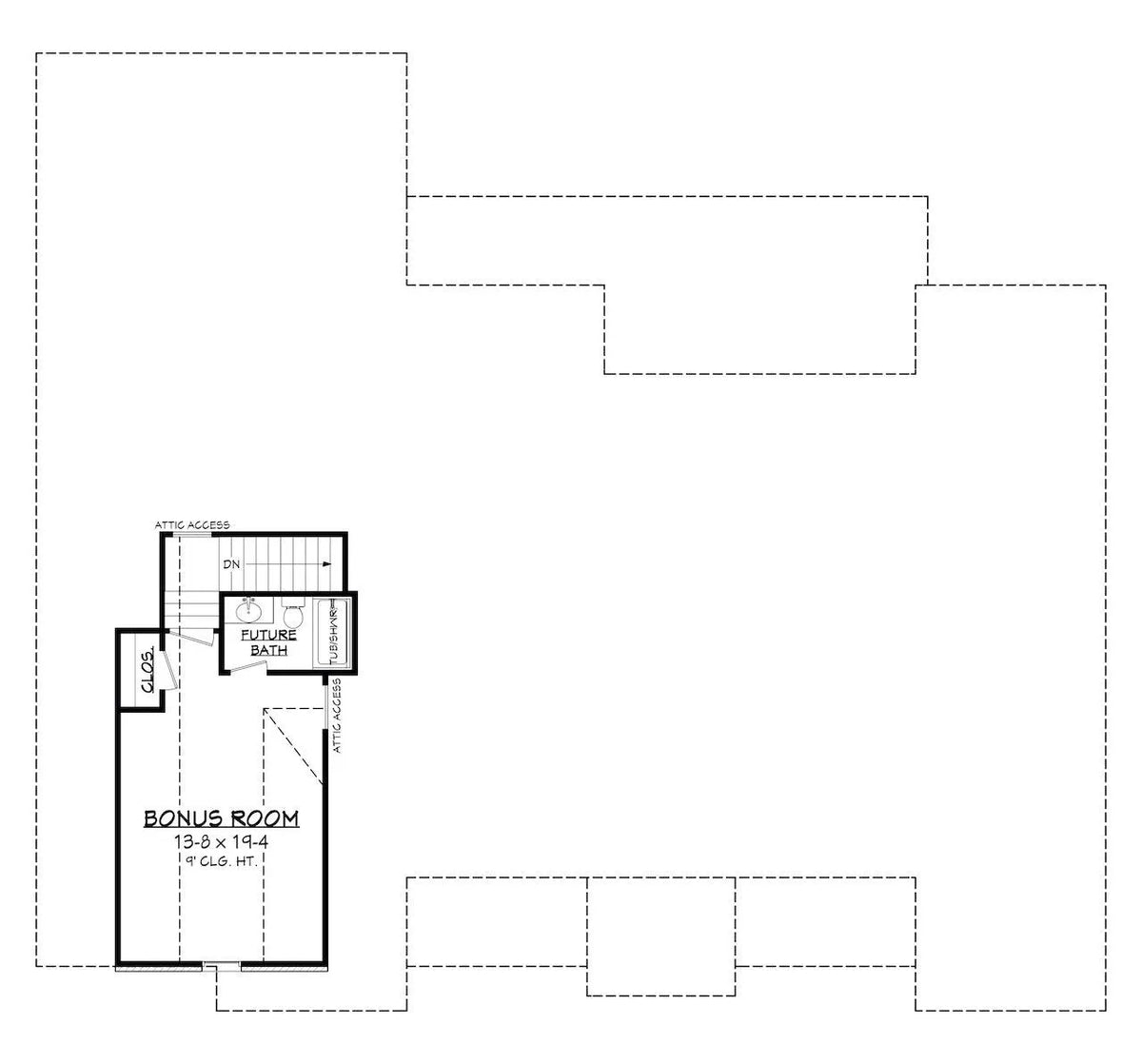 Canyon Lane House Plan - Archival Designs House Plans, floor plan