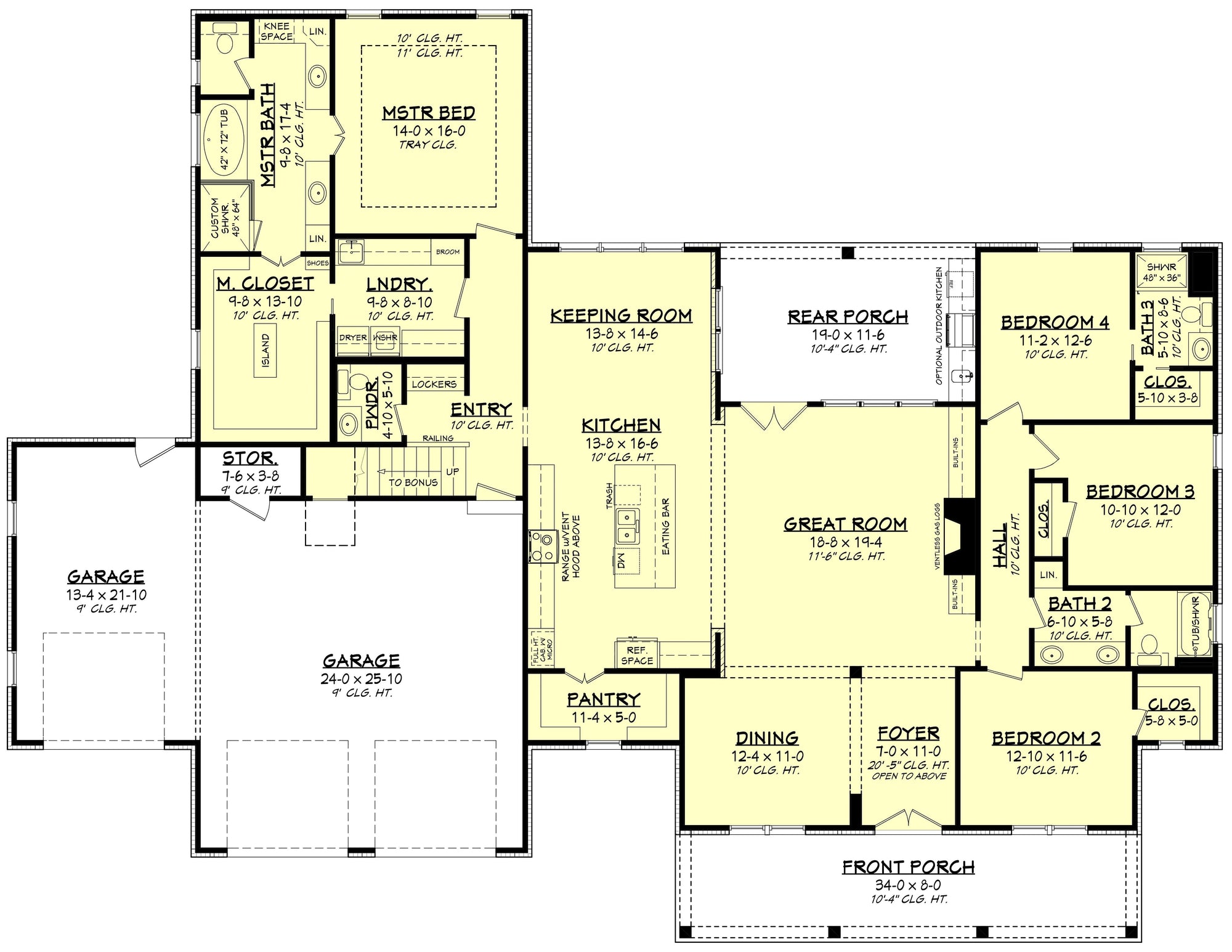 Lakeside House Plan - Archival Designs House Plans