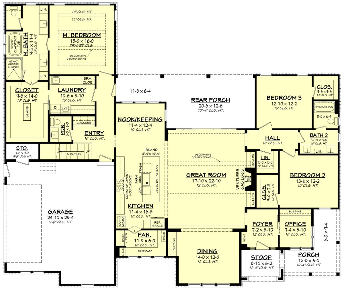 Remington Ridge First Floor Plan