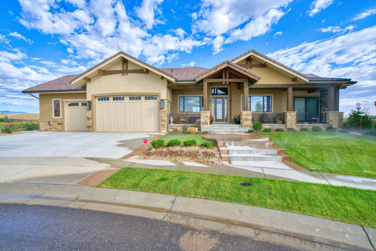 W7601-A Craftsman House, 3 Bedrooms, 2.5 Bathrooms | USA-2827-MT Exterior-12