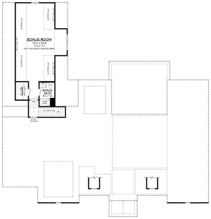 H7274-A Cambridge House Bonus Floor Plan