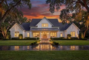H7783-A Transitional House, 4 Bedrooms, 3.5 Bathrooms | Magnolia Ridge House Plan Exterior-8