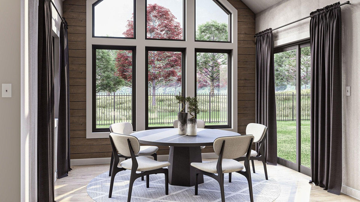 G7624-A Traditional House Dinette, 4 Bedrooms, 2.5 Bathrooms | McKinley House Plan 
