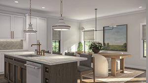 G7625-A Modern Farmhouse Kitchen, 2 Bedrooms, 2 Bathrooms | Harding House Plan
