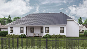 G7625-A Modern Farmhouse, 2 Bedrooms, 2 Bathrooms | Harding House Plan Exterior-5
