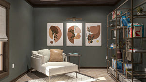 G7642-A Mediterranean House Living Room, 2 Bedrooms, 2 Bathrooms | Rimrock House Plan 