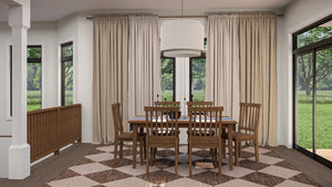 G7643-A Contemporary House Breakfast Area, 2 Bedrooms, 2.5 Bathrooms | Sierra Vista House Plan 