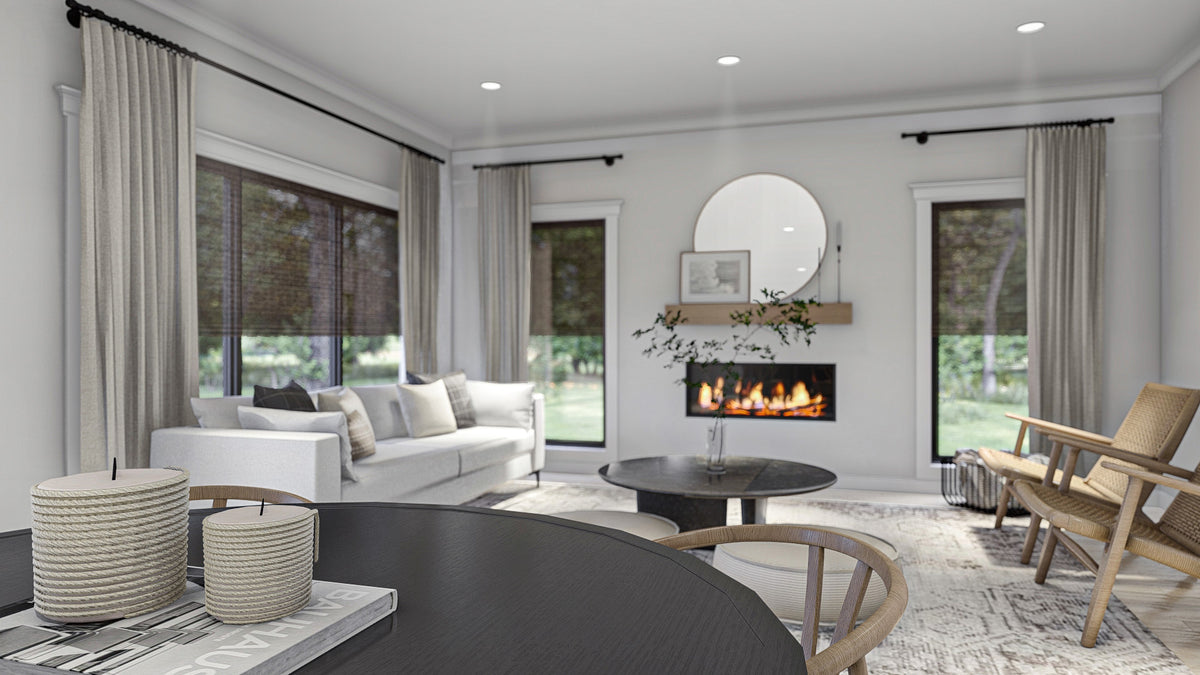G7729-A Modern Farmhouse Family Room, 3 Bedrooms, 2.5 Bathrooms | Herman Farm