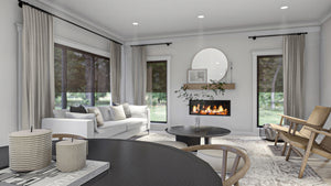 G7729-A Modern Farmhouse Family Room, 3 Bedrooms, 2.5 Bathrooms | Herman Farm
