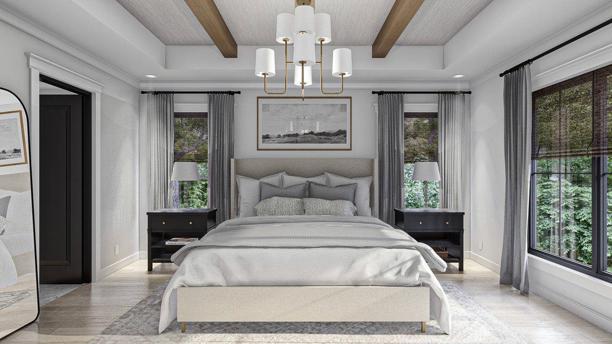 G7729-A Modern Farmhouse Master Bedroom, 3 Bedrooms, 2.5 Bathrooms | Herman Farm