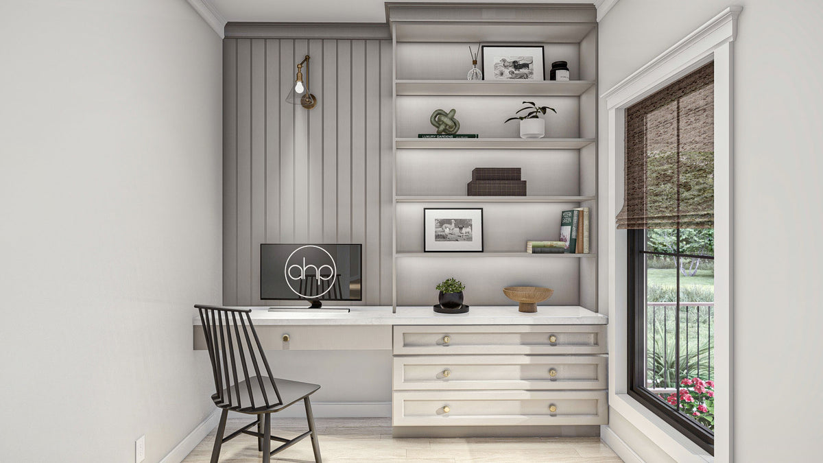 G7729-A Modern Farmhouse Office, 3 Bedrooms, 2.5 Bathrooms | Herman Farm