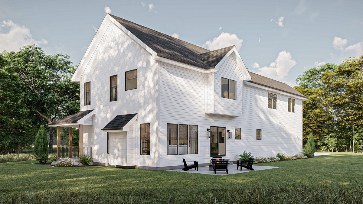 G7729-A Modern Farmhouse, 3 Bedrooms, 2.5 Bathrooms | Herman Farm Exterior-3