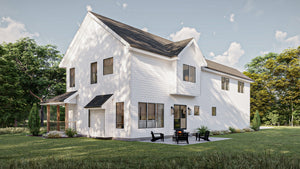 G7729-A Modern Farmhouse, 3 Bedrooms, 2.5 Bathrooms | Herman Farm Exterior-3
