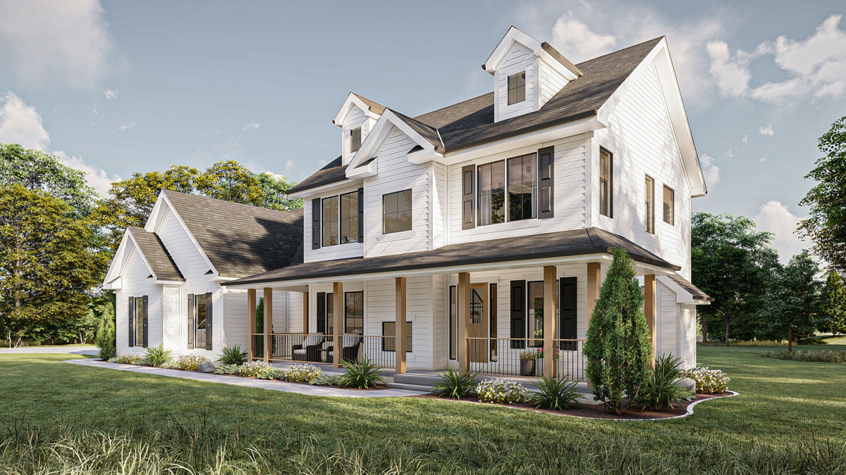 G7729-A Modern Farmhouse, 3 Bedrooms, 2.5 Bathrooms | Herman Farm Exterior-4