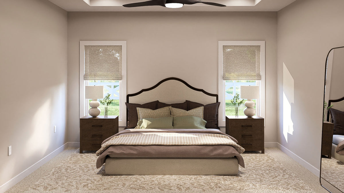 G7729-A Contemporary House Master Bedroom, 3  Bedrooms, 2 Bathrooms | Freeman 