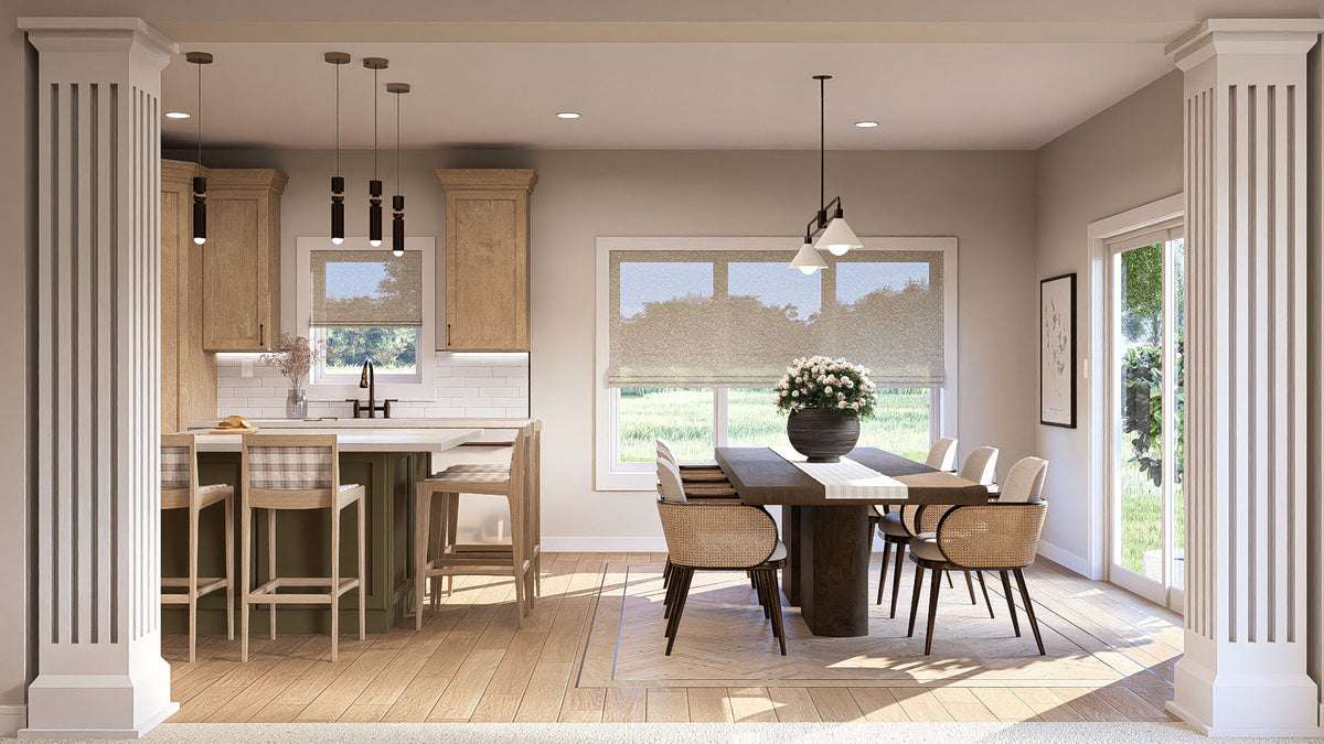 G7729-A Contemporary House Dining, 3  Bedrooms, 2 Bathrooms | Freeman 