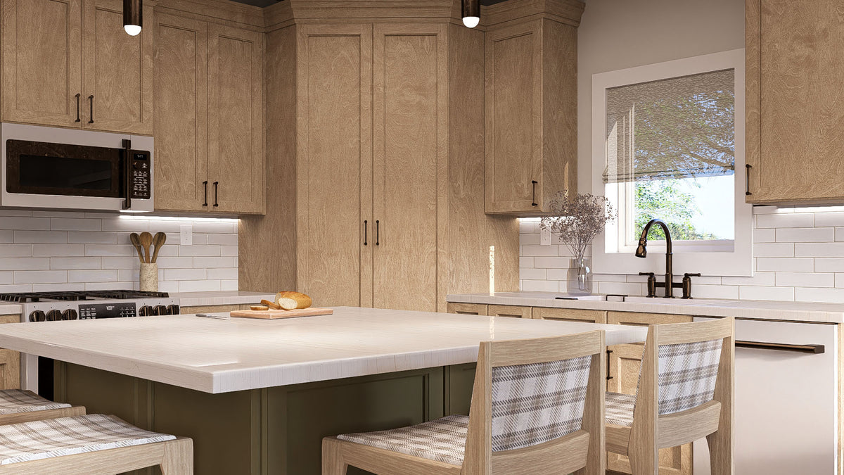 G7729-A Contemporary House Eating Bar, 3  Bedrooms, 2 Bathrooms | Freeman 