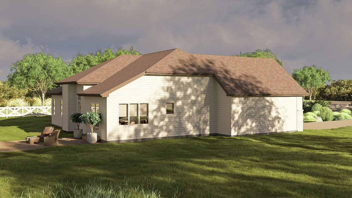 G7729-A Contemporary House, 3  Bedrooms, 2 Bathrooms | Freeman Exterior-2