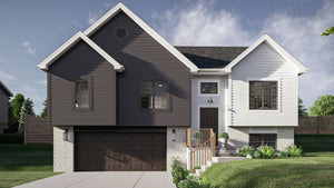 G7731-A Traditional House, 3 Bedrooms, 2 Bathrooms | Mayberry Exterior