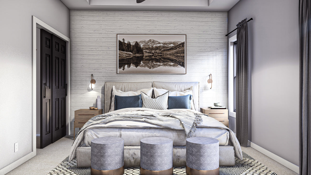 G7731-A Traditional House Master Bedroom, 3 Bedrooms, 2 Bathrooms | Mayberry 