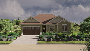 G7733-A Traditional House, 3 Bedrooms, 2 Bathrooms | Springhill Exterior