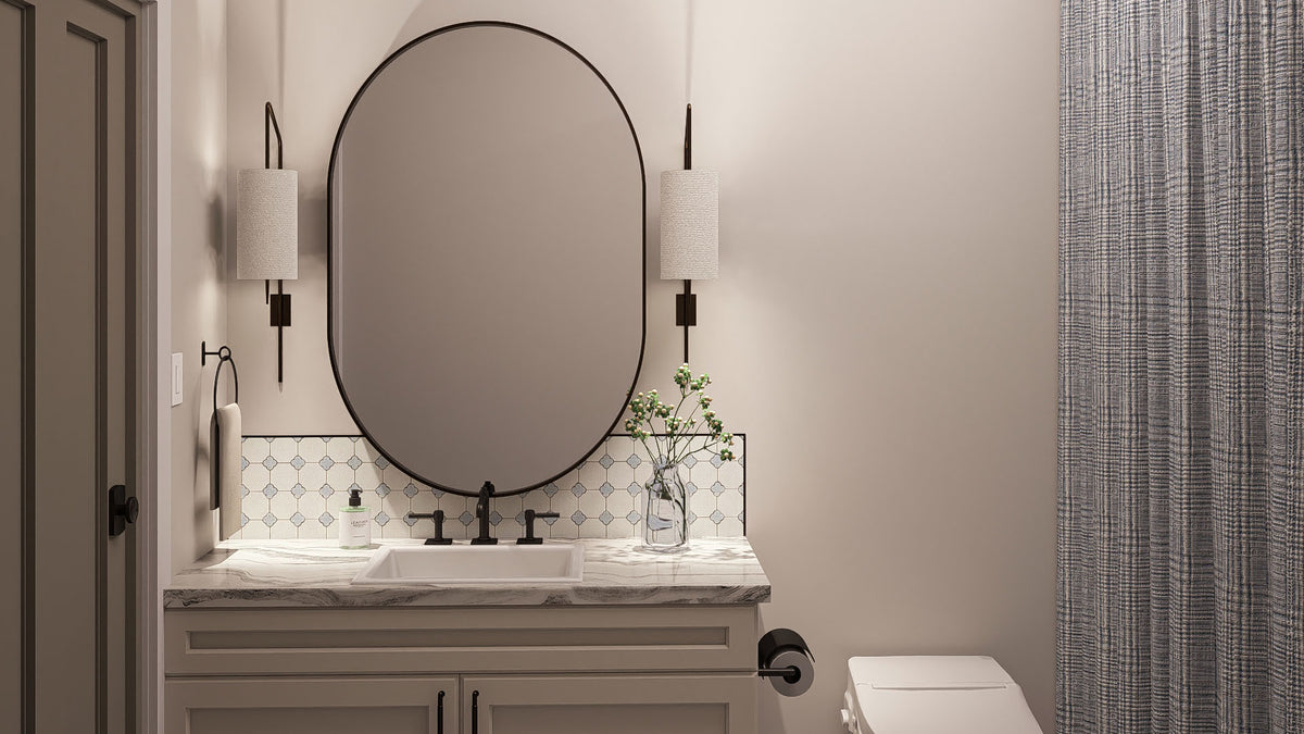 G7733-A Traditional House Bathroom, 3 Bedrooms, 2 Bathrooms | Springhill 