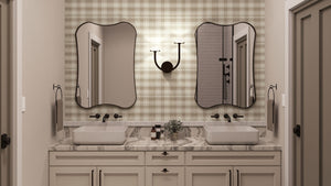 G7733-A Traditional House Master Bathroom, 3 Bedrooms, 2 Bathrooms | Springhill 